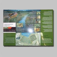 Neul&auml;nder See; Infotafel; 700 x 900 mm 90&deg; gekantet