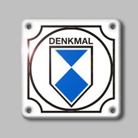 Denkmalschild, Denkmal, Facette