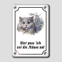 Hier pass ich auf die M&auml;use auf; 210 x 148 mm Facette; a 38,72 EUR