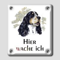 Hier wache ich; 120 x 105 Facette; a 28,02 EUR