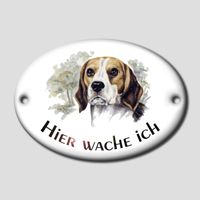 Hier wache ich; 105 x 148 mm oval gew&ouml;lbt; a 36,93 EUR