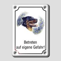 Betreten auf eigene Gefahr; 210 x 148 mm Facette; a 38,72 EUR