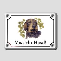 Vorsicht Hund!; 148 x 210 mm Facettte; a 38,72 EUR